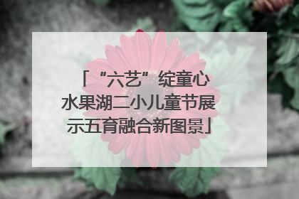 “六艺”绽童心 水果湖二小儿童节展示五育融合新图景
