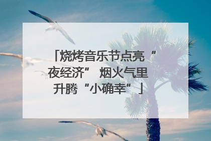 烧烤音乐节点亮“夜经济” 烟火气里升腾“小确幸”