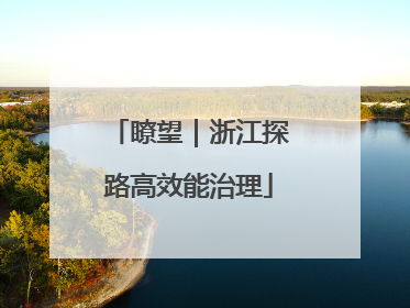 瞭望｜浙江探路高效能治理