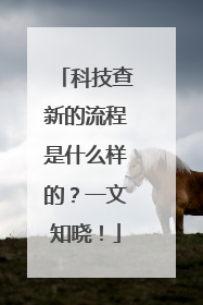 科技查新的流程是什么样的？一文知晓！