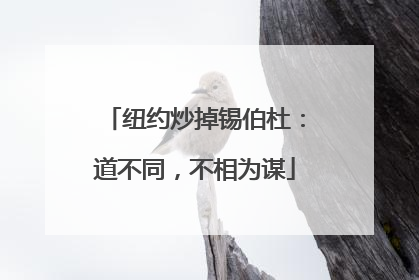 纽约炒掉锡伯杜：道不同，不相为谋