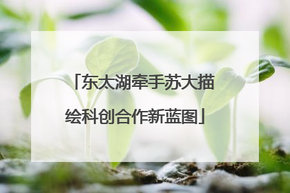 东太湖牵手苏大描绘科创合作新蓝图