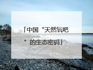 中国“天然氧吧”的生态密码