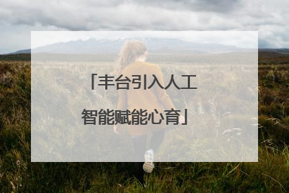 丰台引入人工智能赋能心育