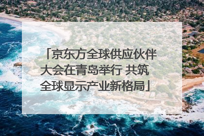 京东方全球供应伙伴大会在青岛举行 共筑全球显示产业新格局
