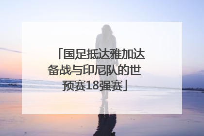国足抵达雅加达备战与印尼队的世预赛18强赛