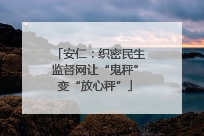 安仁：织密民生监督网让“鬼秤”变“放心秤”