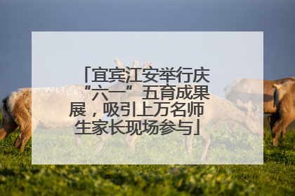 宜宾江安举行庆“六一”五育成果展，吸引上万名师生家长现场参与