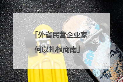 外省民营企业家何以扎根商南