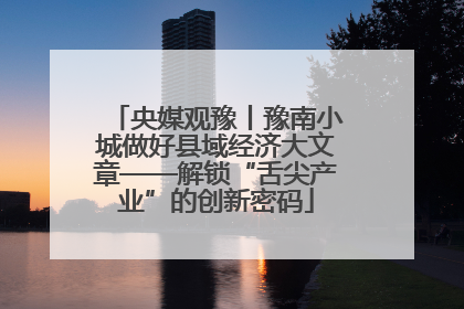 央媒观豫丨豫南小城做好县域经济大文章——解锁“舌尖产业”的创新密码