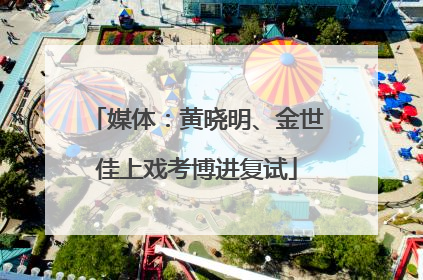 媒体：黄晓明、金世佳上戏考博进复试