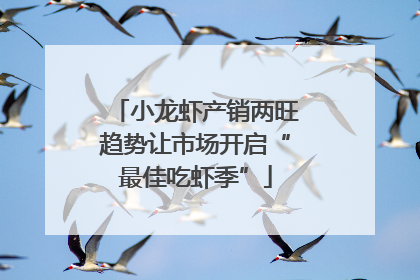 小龙虾产销两旺趋势让市场开启“最佳吃虾季”