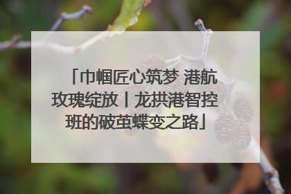 巾帼匠心筑梦 港航玫瑰绽放丨龙拱港智控班的破茧蝶变之路