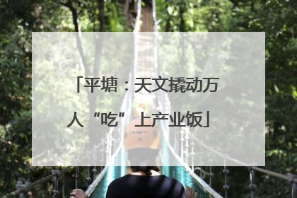 平塘：天文撬动万人“吃”上产业饭