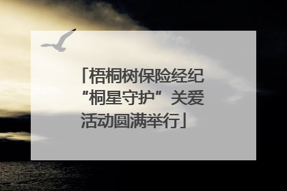 梧桐树保险经纪“桐星守护”关爱活动圆满举行