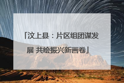 汶上县：片区组团谋发展 共绘振兴新画卷