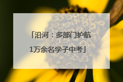 沿河：多部门护航1万余名学子中考