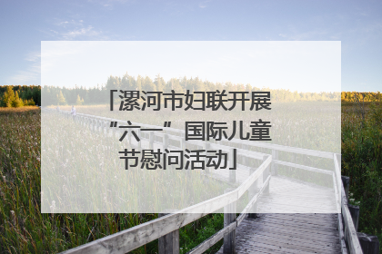 漯河市妇联开展“六一”国际儿童节慰问活动