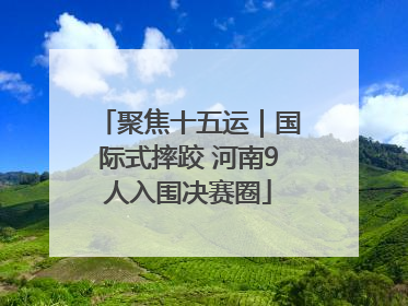 聚焦十五运｜国际式摔跤 河南9人入围决赛圈