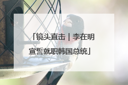 镜头直击｜李在明宣誓就职韩国总统