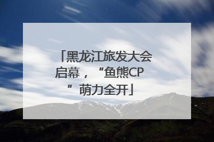 黑龙江旅发大会启幕，“鱼熊CP”萌力全开