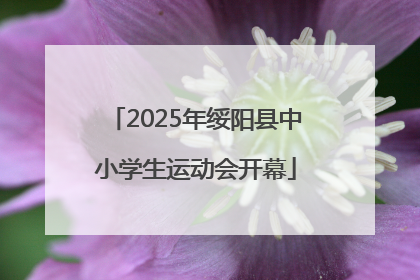 2025年绥阳县中小学生运动会开幕