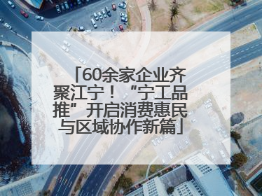 60余家企业齐聚江宁！“宁工品推”开启消费惠民与区域协作新篇